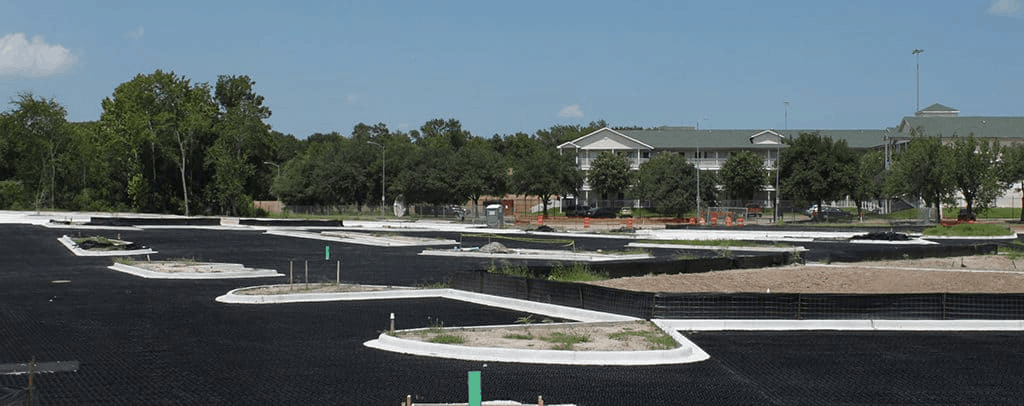 Parking Lot Construction in Houston TX project example 2 - Commercial Concrete Contractors Houston TX