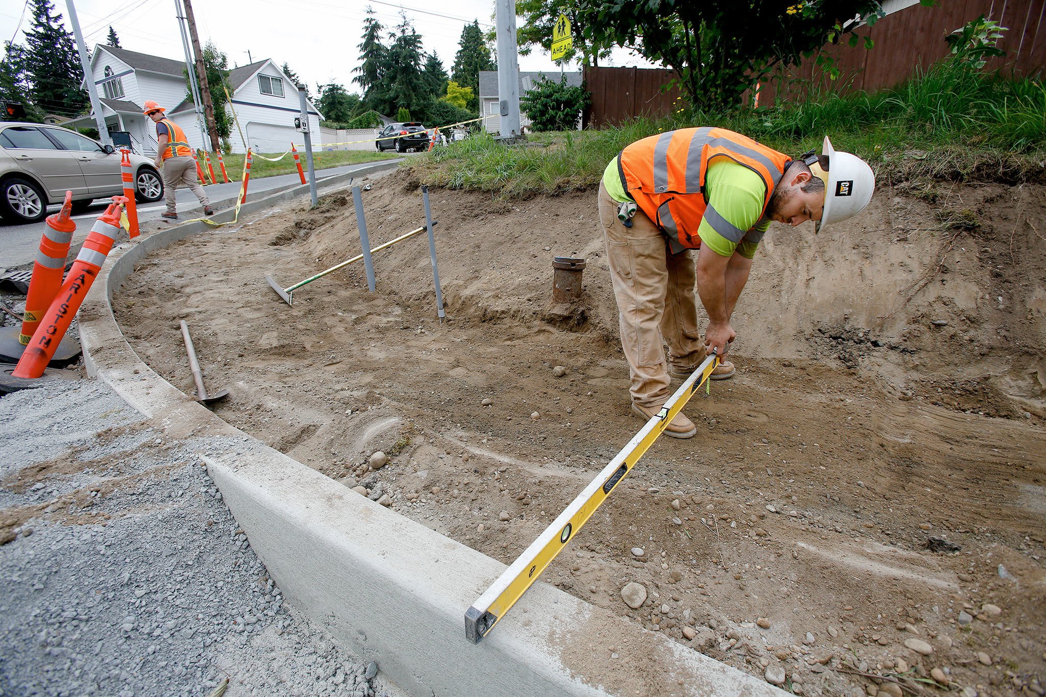 Sidewalks and Curbs